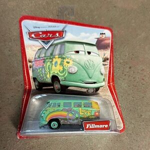 Disney Pixar Cars Fillmore Die-Cast Volkswagen Microbus 🆕